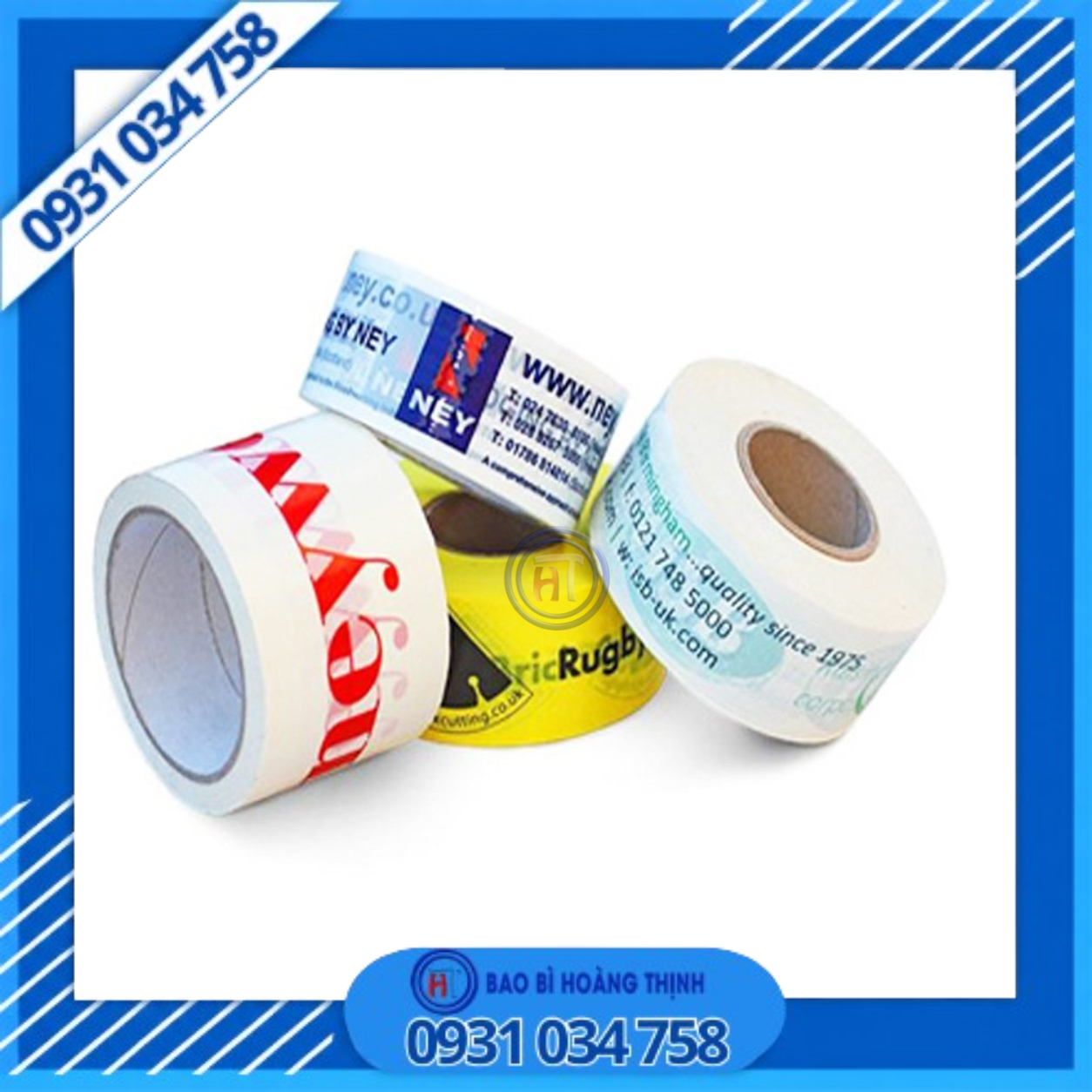 Băng keo in ấn logo theo yêu cầu